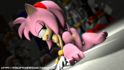 tcncaptainfreeman: Amy rose  The sonic porn begins    Still working out a few bugs with her , so release should be soon ,   Special thanks to my friend Madkatz (robian) for making me do this   And to mistersfm a lost great artist, I hope he still lurks