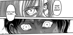 minimikasa:  Fuck off Historia that’s Jean’s line, not yours. 