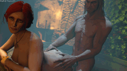 Triss and Geralt Private Bathtime (Update 2/2016)Well. Some Witchtersmut for you guys.Alternative Angle 1Alternative Angle 2Enjoy :)