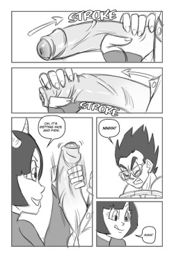 funsexydragonball:    Videl from HFIL pg08-09Bursting with flavor!