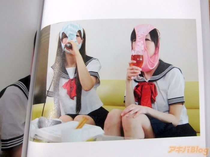 Japanese schoolgirl wearing panties not milf picture