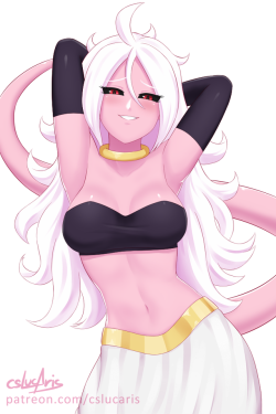  #243: Android 21And a non-Valentine version. Good version included because she’s cute too.PatreonTwitter