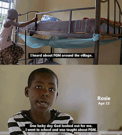 noonieebaddass:  morpheuse:  biscuitsarenice:  Storyville - Defying the Cutting Season Female Genital Mutilation (FGM) has been illegal in Tanzania since 1998. But every year thousands of families still plan to have their daughters cut, an ordeal that