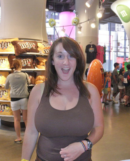 Big tits non nude cleavage