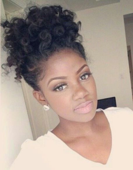 Updo hairstyles black women