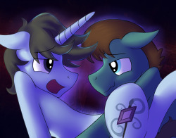 echorelic-sfw:  Wild and Timid make one of the cutest horse couples of all time!Quick colored sketch gift thing for timidpony and mymineawesome!  A cutie horse couple reblog from my sfw account~! 