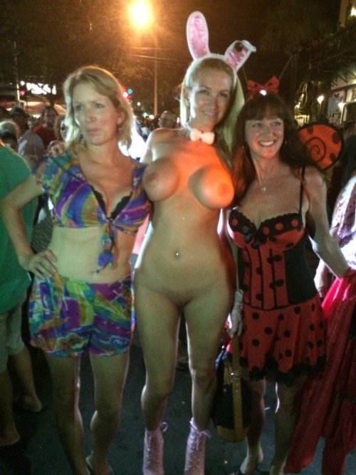 Sexy halloween nudity