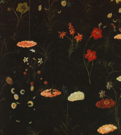 loumargi:  Sandro Botticelli, Primavera, (detail of the flowers in the meadow)