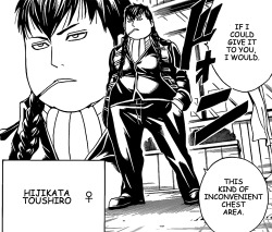 everyhourwounds:  Gintama 438: In we relearn that if Hijikata can get screwed over, Sorachi is going to screw him over. 