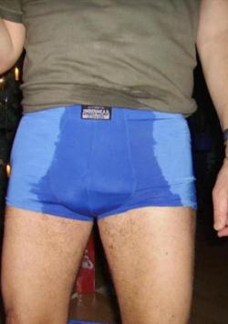 wetjeans6:  Wetting tight boxerbriefs 