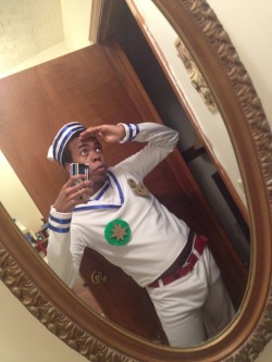 thezexyambassador:  SO CLOSE! I only need to get he neckerchief, the right shoes and a green belt (colors aren’t canon I know but the version I’m going off of has a green belt) Besides that I’m pretty much done!!!! I think I’m ready for Ohayocon