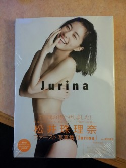 48groupstelevision:  Today I went to buy Matsui Jurina 1st photobook. (*^_^*)