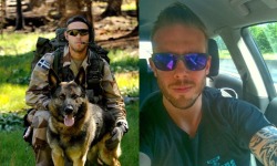 So , i found out i have a Doppelganger !!On the left , a Swedish K-9 soldier , on the right it’s me &hellip; we are so alike &hellip; O_O