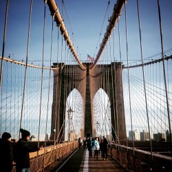Brooklyn Bridge 🇳🇾    Where Miranda and Steve reconcile 😍 #sexandthecity #newyork #travel #architecture #design  (at Brooklyn Bridge)
