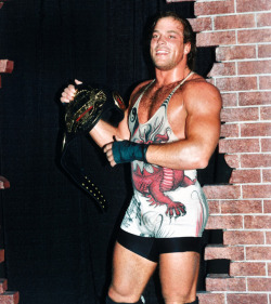 fishbulbsuplex:  ECW World Television Champion Rob Van Dam