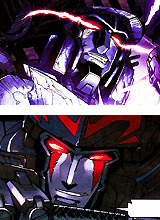 goddamnchou:  Megatron Origin   Since Megatron&rsquo;s eyes are red, depending on the artist, his glowing eyes makes him look like he&rsquo;s blushing.So adorable ( ´ ▽ ` )ﾉ