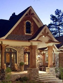 sweetestesthome:  Wood and stone. This is gorgeous.Click to check a cool blog! Source for the post: Click  