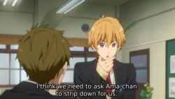 princedoki:  fenrisa:  kisechans:  this fucking kid is obssesed with using sex appeal as a weapon he’s not a shota he’s a little sex demon     he literally flirted with rei until he blushed his way onto the swim team u go little shota sex demon u
