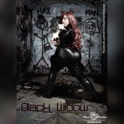 #humpday  with Jackie A @jackieabitches as Black Widow with patch detailing done by Dame Arts @damesarts #spy #blackwidow #marvel #marvelcomics  #cosplay #cosplayer #comicon  #dominican #sexy #catalog #dress #swagger #slinksquad #manikmag  #hips #imnoange