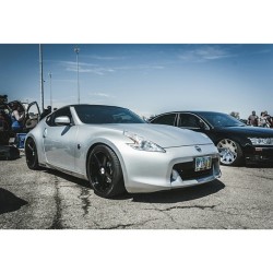 2nd on my list of favorite cars at #IFO this year.  Tag the owner! #columbusIFO #nissan #370z #vossen #jdmculture #loweredlifestyle #slammeddaily #keithtraycphoto #ohilow #614