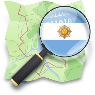 Logotipo de la Comunidad OpenStreetMap Argentina