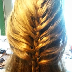 Men are strangely uncomfortable with having their hair braided. I think the results can be quite sexy. #braid #braids #elf #frenchbraid #feminization #hair #hairfetish #elven #highelf #cosplay