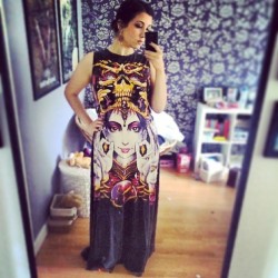 Got my favourite #dropdead #dress on today  #deity #ootd #me ##selfie