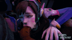 snippstheslammer: D.Va Throat-Training Exercises (Animated)(Poster-Image)(Artist’s Choice)  Public-Access 720p30fps Animation Links:   Angle 1:   [LQ MP4] Mixtape | Nya [WEBM] Webmshare | Gfycat  Angle 2:   [LQ MP4]  Mixtape | Nya    [WEBM] Webmshare