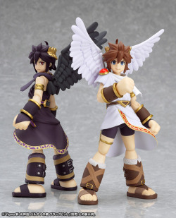 jinglejaws:  onewonderfulbug:  kevtehnev:  tinycartridge:  Pre-order Figma Pit and Dark Pit Pre-orders for the amazing Figma Kid Icarus: Uprising figures are now up at import toy retailers, including AmiAmi, which I’ve linked here. Both Pit and Pittoo
