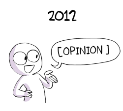 kineticpenguin:  hmas-sydney: oheyace: Pretty sure 2012 was like that anyway… artist clearly wasn’t online in 2012.  What fucking bubble was OwlTurdGuy living in in 2012I first achieved internet connectivity in 1998 and since then my life has never