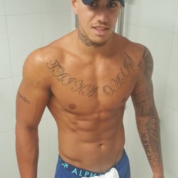 stellion69: Long story short, this is one of my mates I met through my cousin. Half Tongan.  Just got out of jail, we went and got drunk and he showed me what he learnt while in the cells 👌🏾 damn it was so good👅🍆 his body on mine 😍😍