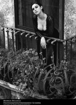 carmenicadiaz:The delightful and beautiful Monica Bellucci photographed by Ferdinando Scianna.