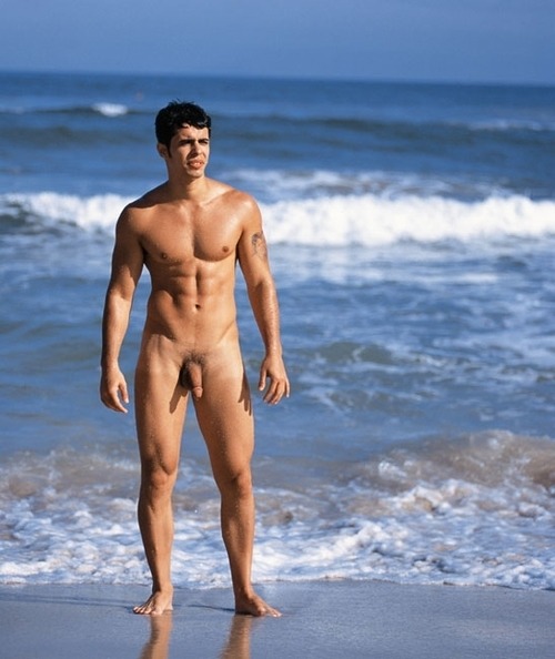 Nude beach sex photo