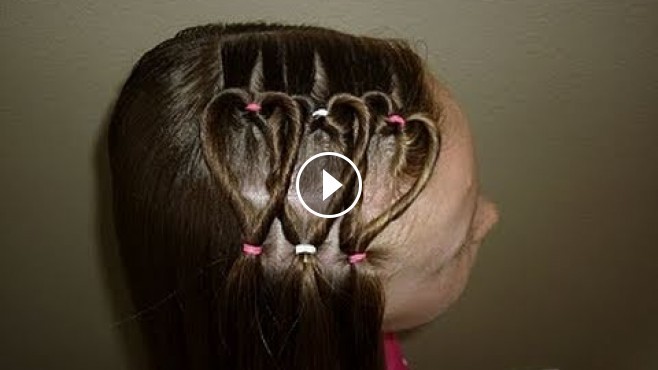 Cute girl hairstyles valentine s day