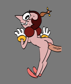 lewd-dewd: A few Hilda Bergs from Cuphead. (I feel alot more comfortable with this art style than anything else.)