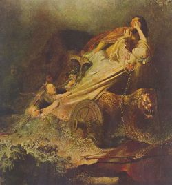 lionofchaeronea:  The Abduction of Persephone, Rembrandt, ca. 1631