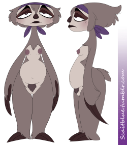 scaitblue-nsfw:    new character &lt;3 her name is sylvia .but just call ver sylv , she is a sloth , I may draw more of  her in the future …she will be koko´s friend     sexy cutie~ &lt; |D’‘‘‘