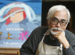 myheaddoesasdf: xaviersboner: Hayao Miyazaki’s Retirement Announced [AFP] - Japanese animation and manga master Hayao Miyazaki is retiring, the head of his production company said on Sunday at the Venice film festival, where his last work Kaze Tachinu