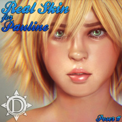 Darkseal has the real skin for Paulina covered! Real Skin is a new texture set that brings the powerful detailing work of Zbrush to breath new life into your figures&hellip;this products is ready for use in Poser 11 or above! Woo! Real Skin For Paulinehtt