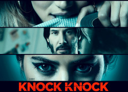 Knock Knock, 2015, poster (cropped)