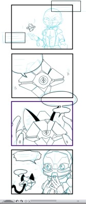 Work in progress for the Destiny Halloween picture I&rsquo;m working on!! My Guardian is hard to chibi-fy&hellip;