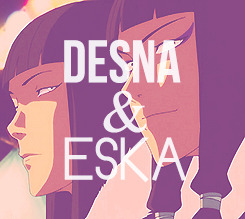 avatarjenny:  book 2 characters i’m already in love with: [1/3] desna and eska 