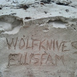 I take the fam with me everywhere I go. Even to the Bahamas. #EllisFam #wolfknives #onegirlmagoo #ellisshow #reddragons #fsu #vacation #Bahamas #cantfuckwithellisfam