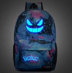 viraljunk:  viraljunk:  Gengar Glow In the Dark Backpack - AVAILABLE HERE   For a limited time only: save 10% on your order when you use the coupon code “2000ish”