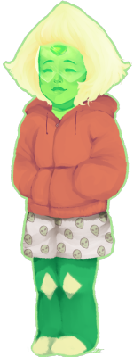 mek-art711:  In which Peri steals all the comfy clothes 