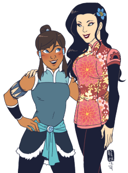 dragonhusbands: the avatar and her gorgeous powerful glamorous businesswoman girlfriend 