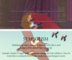 mydollyaviana:  Literary techniques explained by Disney - from Buzzfeed   THIS IS COOL