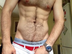 cocksuckercaleb:  appenis:  That Friday feel(ing)  I don’t know what it is, but something about a guy wearing nothing but a watch that just does it for me.  And that is one of the most beautiful cocks I have ever seen.
