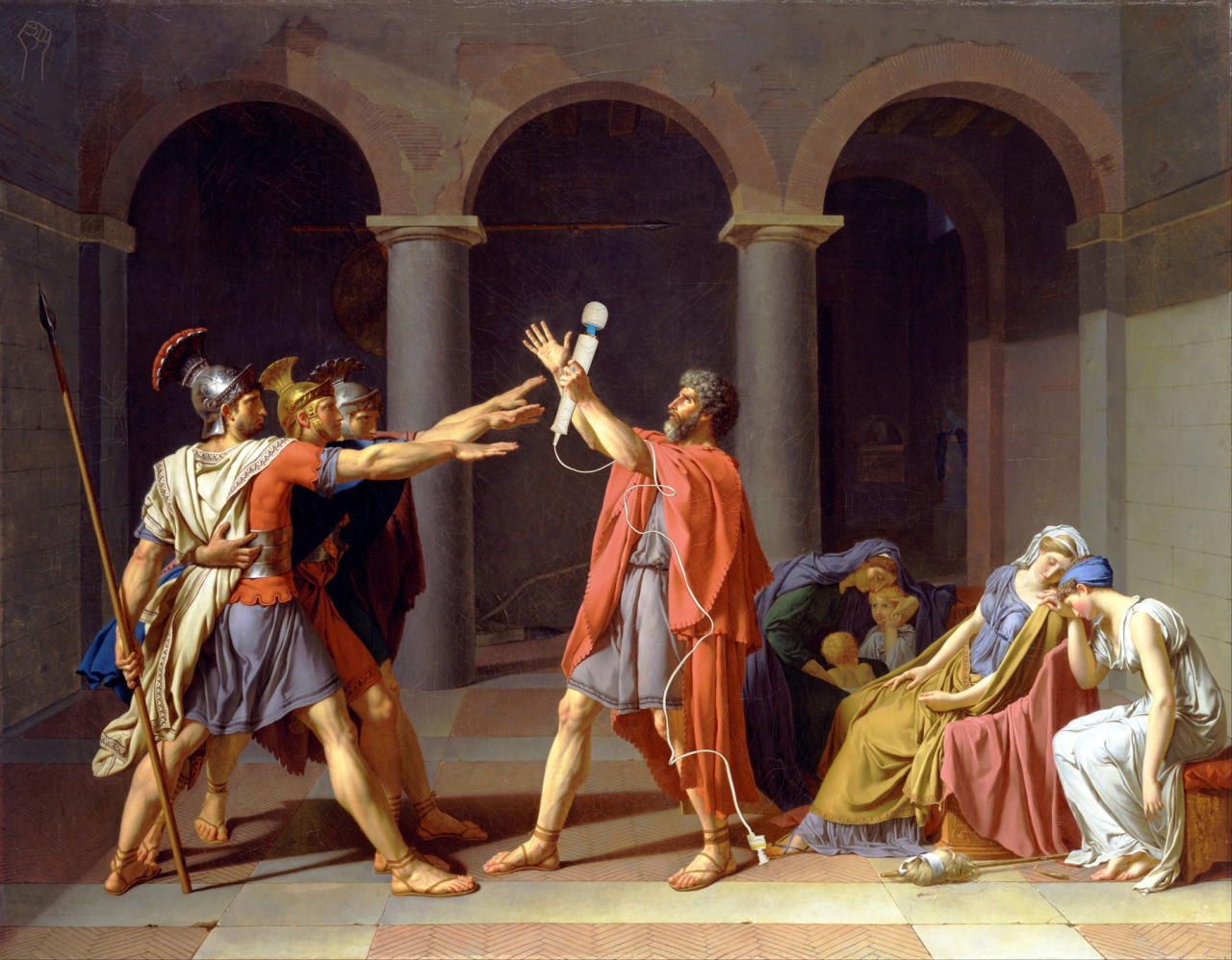 Oath of the Hitachi by Jacques-Louis-David.