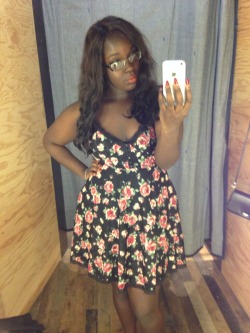 SO sad bc this betsey johnson dress was so perfect but it was ๪ 😢😢😢😢